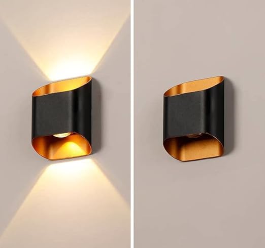 4W LX Outdoor Wall Decorative Light (739) with RoseGold Reflector