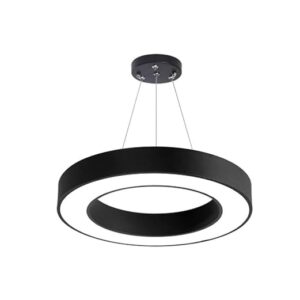 600mm Round Ring Office Pendant Hanging Aluminium Profile Light 42W Round Hanging Suspended Light with Fulham Driver