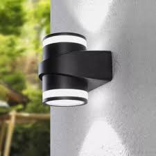 LX 318 10W Up Down Wall Decorative Light Black Aluminium Body Outdoor Wall Light