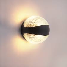 LX 717B 12W Up Down Wall Decorative Light Black Aluminium Body Outdoor Wall Light - Image 2