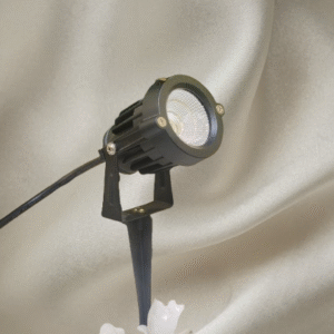 LX 208 12W Garden Spike Light Adjustable Waterproof Outdoor Garden Spotlight Black Body