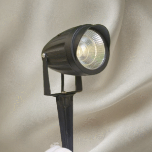 LX 608 18W Garden Spike Light Adjustable Waterproof Outdoor Garden Spotlight Black Body