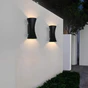 LX 979 24W Up Down Wall Decorative Light Black Aluminium Body Outdoor Wall Light - Image 3